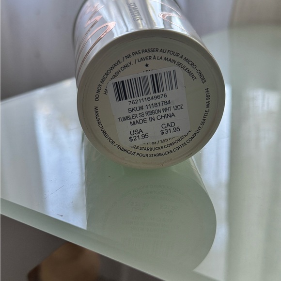 Brand new Starbucks 12 oz metal to go cup - Picture 2 of 2